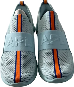 APL Women's Techloom Bliss Sneakers Gulf Blue Orange Size 8 Athletic Shoes New - Picture 1 of 12