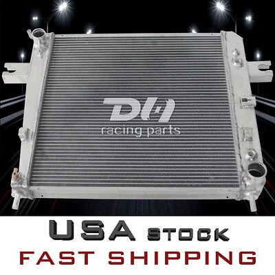 Se adapta a Jeep Liberty 2002-2006 3,7 L V6 AT/MT 3 filas radiador todo aluminio Foto 1 de 4