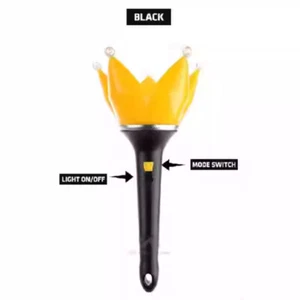 GD BIGBANG G-DRAGON OFFICIAL LIGHT STICK Crown Voice Control Support Glow Stick - Picture 1 of 8