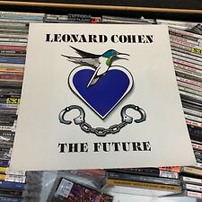 LEONARD COHEN // The Future 12x12 Album Promo Flat Poster (90s Vintage)