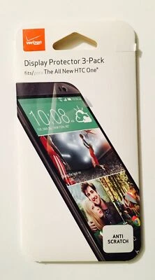 Verizon Anti-Scratch Display Protector 3-Pack The all new HTC One - Image 1 of 2