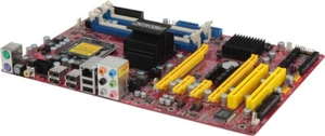 DFI Blood Iron P45-TR2S Rare S775 motherboard - Afbeelding 1 van 2