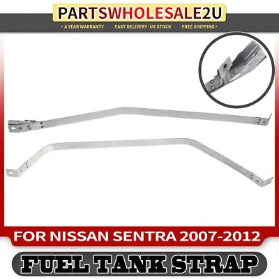 2x New Fuel Tank Strap for Nissan Sentra 2007 2008-2012 L4 2.0L 2.5L 17406ET000 - Изображение 1 из 4