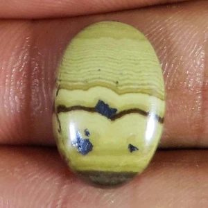 (13 X 19 X 5 MM) 19.30 Karat Natürlich Sphalerit Oval Cabochonschliff Lose - Bild 1 von 6