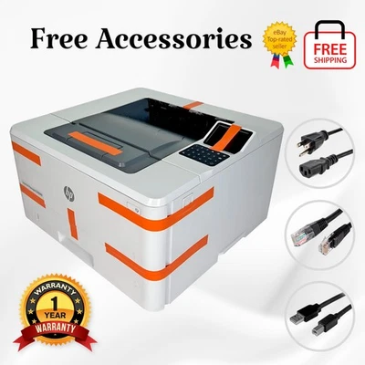 HP LaserJet Managed E40040dn Monochrome Duplex Laser Printer🥇Expertly Serviced - Image 1 of 4