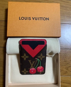 Louis Vuitton Takashi Murakami M14562 Porte Cartes Imán Cereza - Imagen 1 de 6