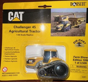 Norscot 1/64 Cat Challenger 45 Agricultural Tractor 1998 Farm Show 1/3500 #55901 - Picture 1 of 1