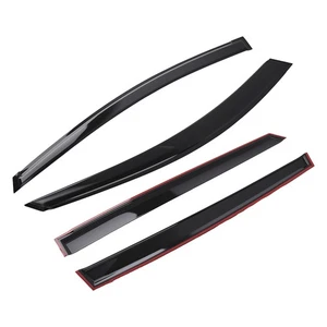 4pcWindow Visor Rain Guard Vent  Kit for Toyota RAV4 2013-2018 Black - Bild 1 von 11