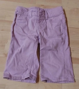 Girl's VIGOSS Thompson Bermuda Denim Shorts Purple Size 5/6  - Picture 1 of 1