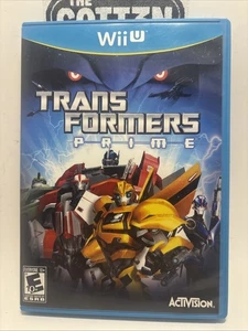 Transformers Prime (Nintendo Wii U, 2012 CIB CLEAN DISC getestet �� - Bild 1 von 3