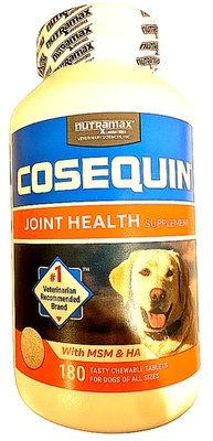 Cosequin DS Plus MSM Joint Health Supplement for Dogs 180 Chewable EXP 01/2028 - Image 1 of 3