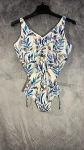 Fantasie Women's Calypso Harbour Underwire V-Neck Swimsuit 34L NEW - Picture 1 of 10