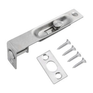 Stainless Steel Lever Latch Interior Design Bolt Mm X Mm Screws Silver - Picture 1 of 12