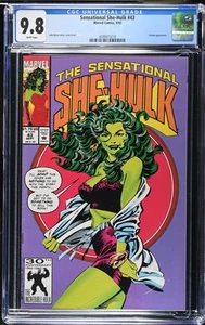 Sensational She-Hulk 43 Cgc 9.8 White Pages 1992 Marvel - Picture 1 of 2