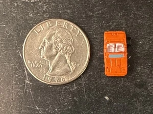 Micro Machines Insiders Chevy Corvette Micro Mini Ultrapequeño Naranja Buen Estado - Imagen 1 de 2