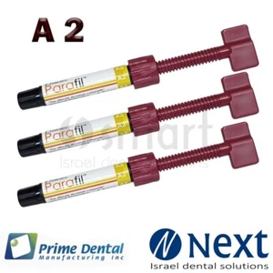 Lote x 3 Jeringas A2 Restauradoras Universal Compuesto Circonio Parafil Dental - Imagen 1 de 4