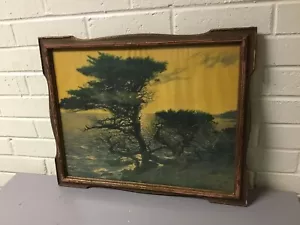 ANTIKER FRANZÖSISCHER PROVENZIALER ART DECO BILDERRAHMEN GOLD VERGOLDET VINTAGE 20 1/8 X 16" KUNST - Bild 1 von 12