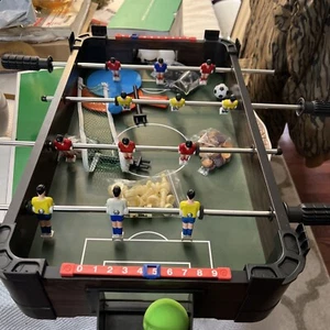 Tabletop Foosball Table- Portable Mini Table Football / Soccer Game Set with ... - Picture 1 of 11
