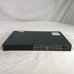 Cisco Catalyst 2960S WS-C2960S-24PD-L 24-Port Gigabit Ethernet Managed PoE