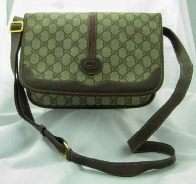 Bolso Bandolera Gucci Supreme Sherry Messenger Años 80 De Colección Foto 1 de 4