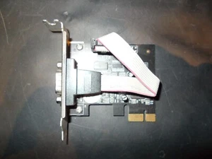 Carte PCIe PI40952-3X2B 1-PORT RS-232 SERIAL PCIe Profil Bas - Photo 1/1