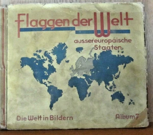 VINTAGE FLAGGEN DER WELT AUSSEREUROPAISCHE STAATEN BOOK ALBUM 7 - Picture 1 of 5