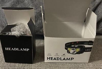 Brand New LED Head Lamp. Rechargeable. - Image 1 of 4