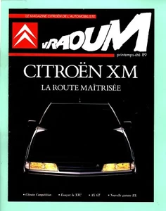 ▬► Prospectus Brochure - Magazine Vraoum CITROEN 1989 XM AX Air France BX 4x4 - Picture 1 of 4