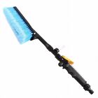 Soft Bristle Car Cleaning Brush with Long Handle and Foam Bottle Spray