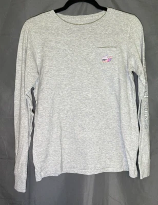 Camisa de Snowboard Vineyard Vines Niñas Manga Larga Ballena X-Pequeña Foto 1 de 4