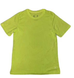 Xersion Boys Quick-Dri Short Sleeve Shirt Neon Yellow Size M (10/12) 00425 - Picture 1 of 2