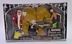 Nightmare Before Christmas SANTA JACK SALLY DR FINKLESTEIN PVC Figurenset NECA - Bild 1 von 9