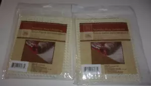 Area Rug Nonslip Carpet Grip Underlay Pad 18" x 28" Non Skid Rubber Wood Floor - Picture 1 of 5