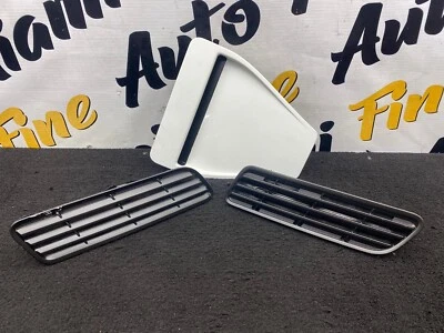 2014 三菱 LANCER EVO X HOOD SCOOP AIR INTAKE 带侧空气通风口格栅原始设备制造商 — 第 1/4 张图片