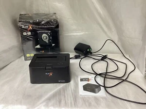 Thermaltake blacx 2.5 /3.5 sata hdd docking station p/n: N0028USU w/ cables,box - Picture 1 of 9