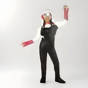 Spider Gwen Spiderman Girl Large 10-12 Costume DressUp Cosplay Jazwares Official - Picture 1 of 2