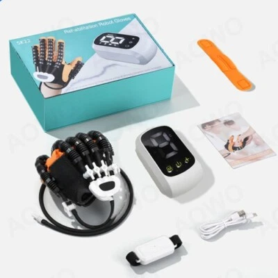 AOWO Reha Roboter Handschuhe für Schlaganfall Erholung Handfunktion Rehabilitation
