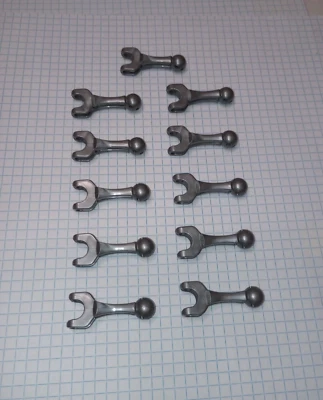 11 fotos planas plateadas Lego brazo biónico pierna esquelético 20474 retiradas WYSIWYG IRL Foto 1 de 4