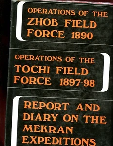 br- Operations of the Zhob Field Force 1890, TOCHI FIELD FORCE & MEKRAN EX, HBdj - Picture 1 of 1