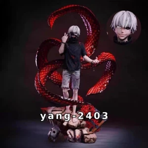 Modellino Tokyo Ghoul Kaneki Ken materiale PVC 28 CM decorazione scrivania regalo 1 pezzo - Foto 1 di 28