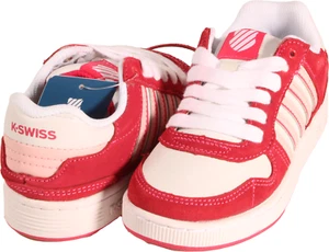 Zapatilla deportiva para niños K-Swiss Jackson frambuesa/blanco/rosa cristal talla 12,5 EE. UU. - Imagen 1 de 5