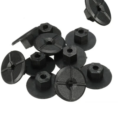 10 tuercas de plástico auto roscadas 4 mm carrocería multiusos apta para BMW/Benz 51711958025 Foto 1 de 4
