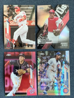 BUY 4, GET 3! 🔥⚾ 2020 TOPPS CHROME (#1-220) +Rookies! (+New 03/28) You Pick! 🔥 - Image 1 of 2