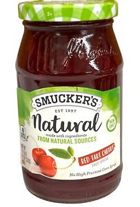 Smucker's Natural Red Tart Cherry Fruit Spread 17.25 oz