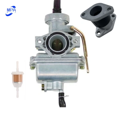Carburador para Honda XR80R 1985-2004 XR80 1979-1984 y arranque colector de admisión Foto 1 de 4