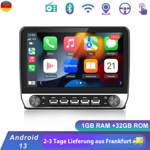 1+32GB Android 13 Für AUDI A3 8P 2003-2013 Autoradio Carplay GPS Navi WIFI SWC - Bild 1 von 17