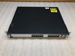 Cisco Catalyst WS-C3750-48PS 48-Port PoE Gigabit Ethernet 4xSFP Network Switch - Picture 1 of 17
