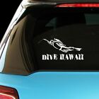 DIVE HAWAII Scuba Diving Car Laptop Wall Sticker Decal