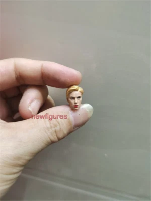 1/18 Viuda Negra Scarlett Johansson Cabeza Tallada Ajuste 3.75 pulgadas Figura Cuerpo Femenino Foto 1 de 4