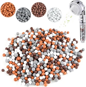 4 Pack Replacement Shower Head Beads Four Color Replacement Anion Mineral Replac - Picture 1 of 7